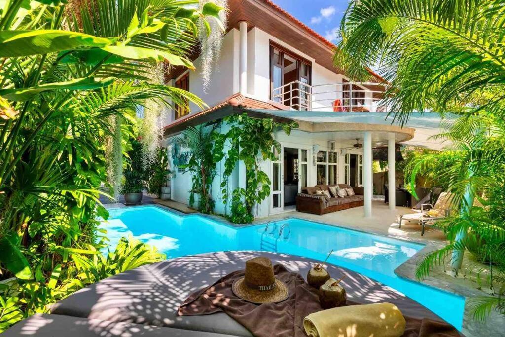 3 Bedroom Pool Villa - Kids Paradise In A Beachside Resort Choeng Mon Eksteriør billede
