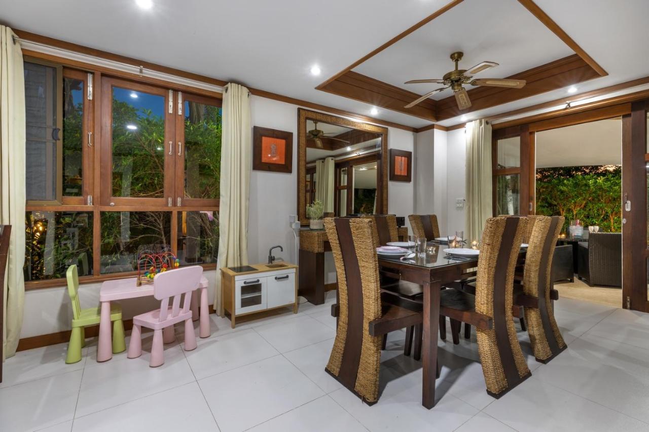 3 Bedroom Pool Villa - Kids Paradise In A Beachside Resort Choeng Mon Eksteriør billede